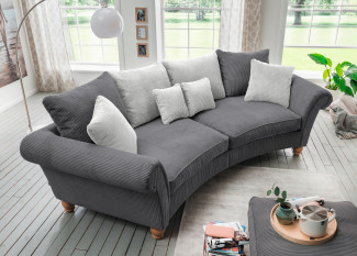 Megasofa LIV´IN CADIZ in grau