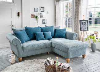 Wohnlandschaft LIV´IN CADIZ in Aqua