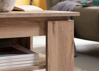 Couchtisch LIV´IN BAVENO in Nox Oak Nachbildung