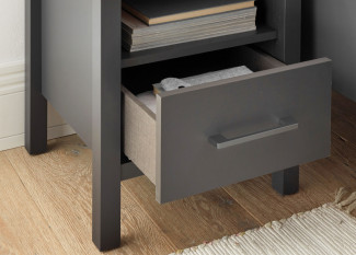 Nachtkommode LIV´IN BERN in graphit, Artisan Eiche Nachbildung